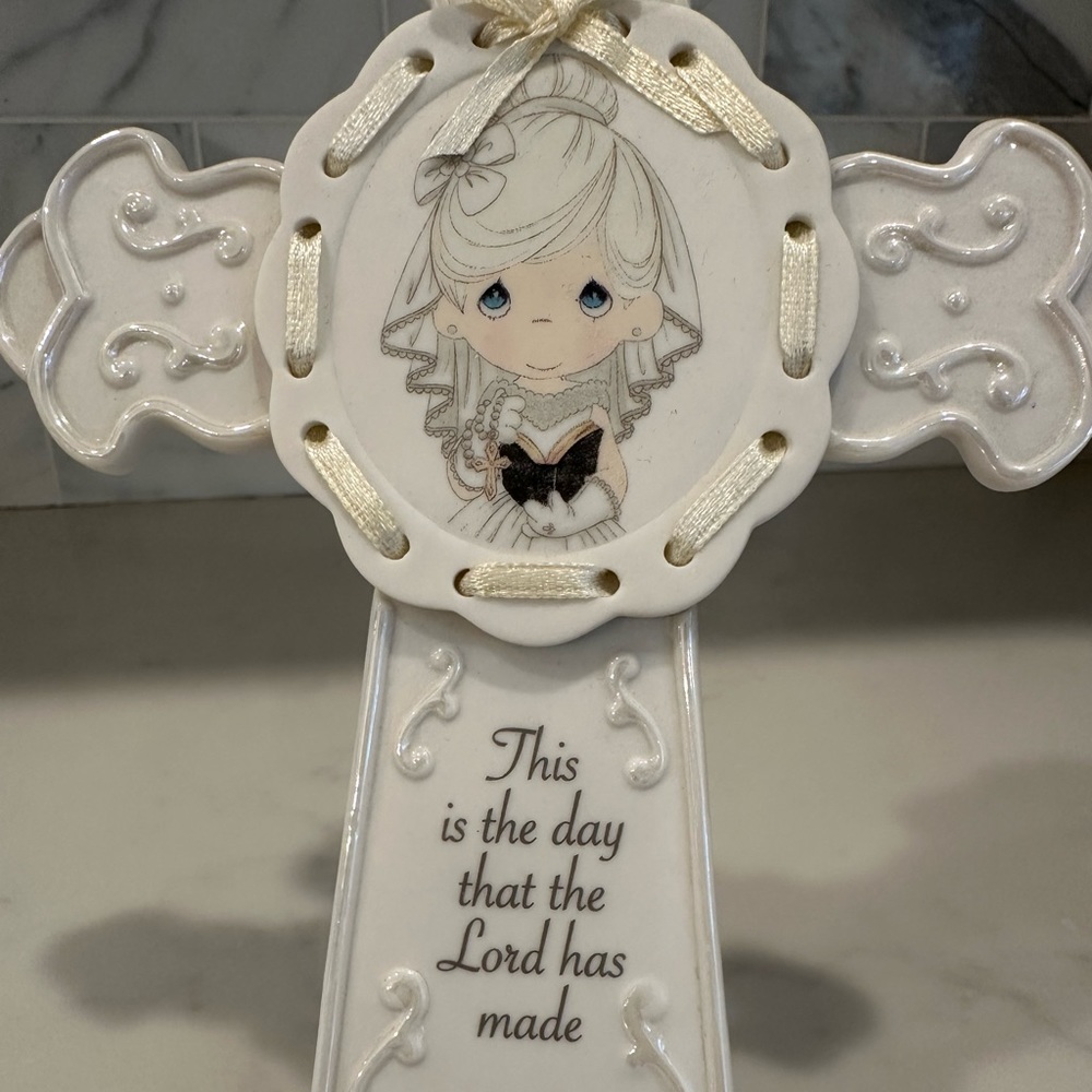 Precious Moments - Girls Communion Cross